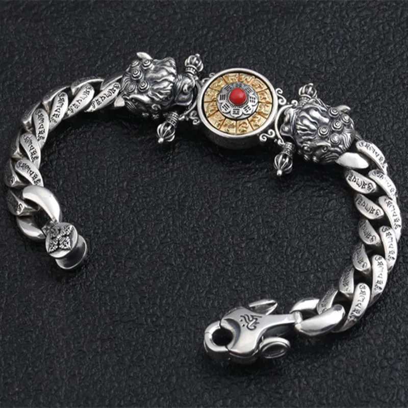 60 г 925 стерлингового серебра тайское модное серебро ювелирные изделия браслеты для женщин и мужчин старинные S925 Твердые тайские серебряные ...
60 г 925 стерлингового серебра тайское модное серебро ювелирные изделия браслеты для женщин и мужчин старинные S925 Твердые тайские серебряные ...