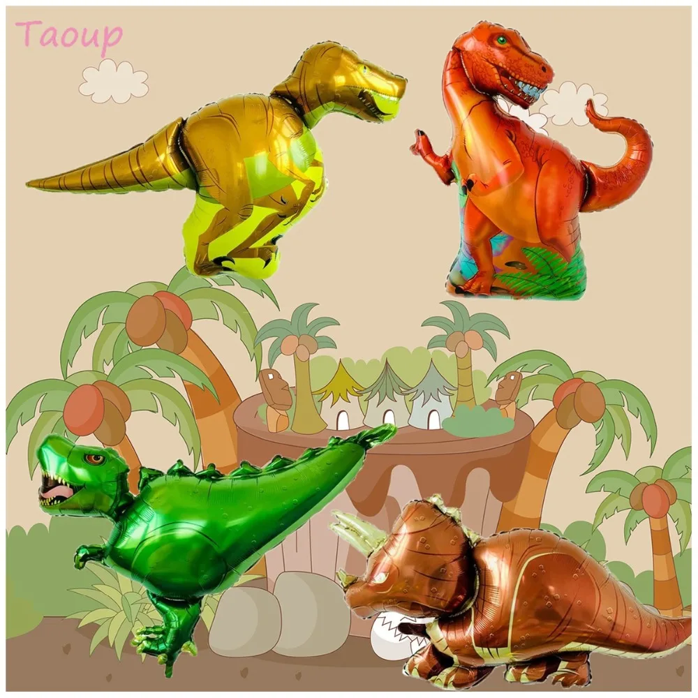 Taoup 1pc Big Inflatable Dinosaur Balloons Foil Safari Jungle Party Decors Favors Happy Birthday Dinosaur Party Animals Ballons
Taoup 1pc Big Inflatable Dinosaur Balloons Foil Safari Jungle Party Decors Favors Happy Birthday Dinosaur Party Animals Ballons