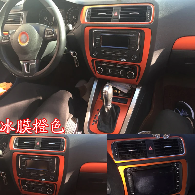 Car-Styling Car Interior Center Console Color Change 3D Carbon Fiber Molding Sticker Decals For VW jetta mk6 2015-2017
Car-Styling Car Interior Center Console Color Change 3D Carbon Fiber Molding Sticker Decals For VW jetta mk6 2015-2017