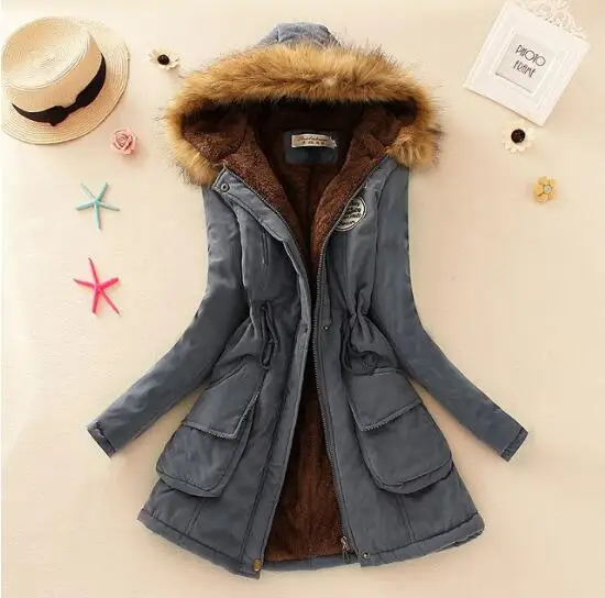 2019 women winter thicken warm coat female autumn hooded cotton fur plus size basic jacket outerwear slim long ladies chaqueta
2019 women winter thicken warm coat female autumn hooded cotton fur plus size basic jacket outerwear slim long ladies chaqueta