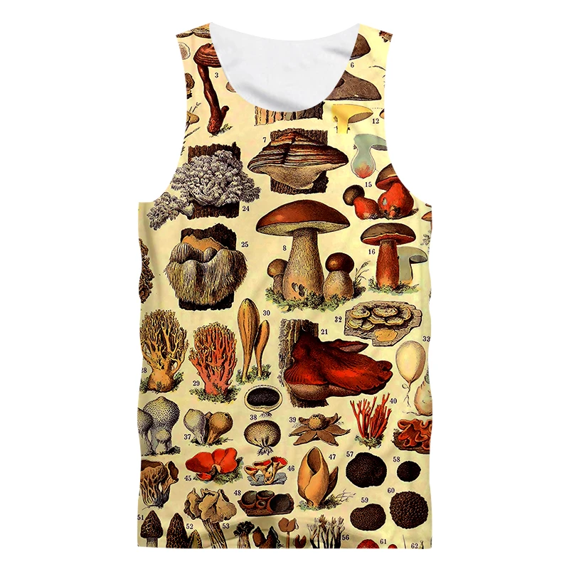 CJLM vest men's summer Harajuku fitness mushroom 3D vest printing custom mushroom super large size fashion summer vest men
CJLM vest men's summer Harajuku fitness mushroom 3D vest printing custom mushroom super large size fashion summer vest men