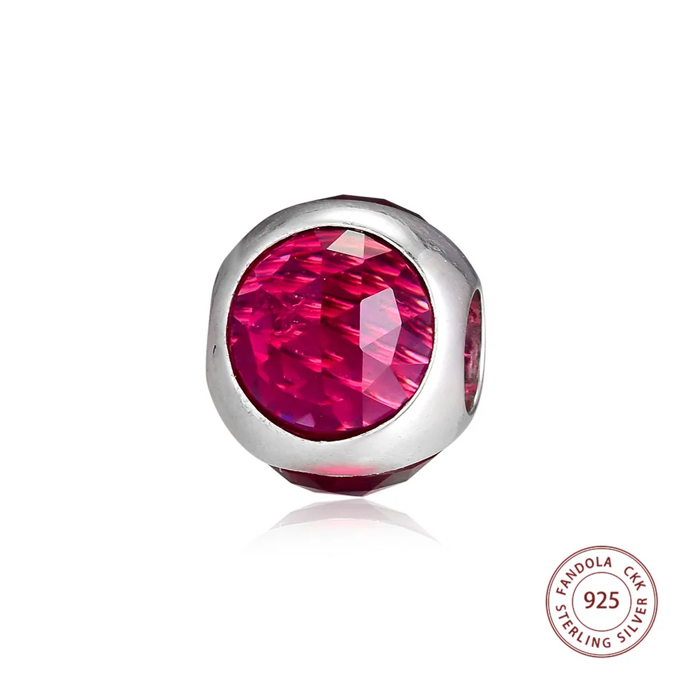 Genuine 925 Sterling Silver Cerise Crystal Radiant Droplet Charm Beads for Jewelry Making Fit Women Original Bracelets Berloques
Genuine 925 Sterling Silver Cerise Crystal Radiant Droplet Charm Beads for Jewelry Making Fit Women Original Bracelets Berloques