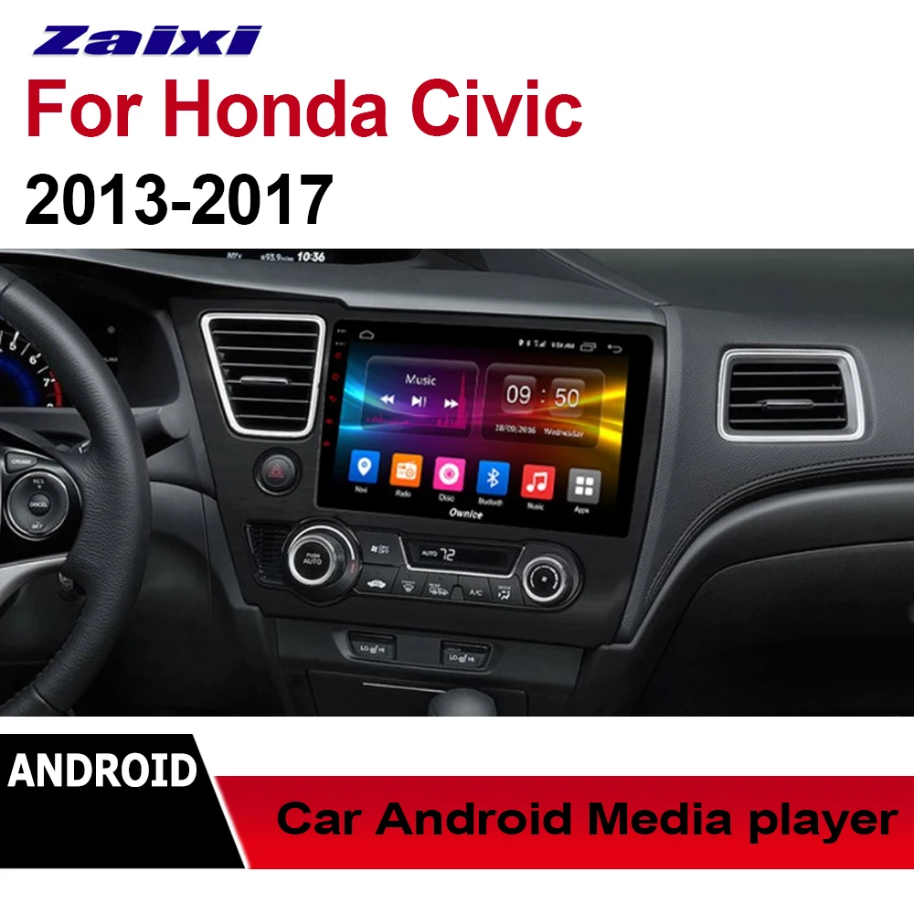 For Honda Civic 2013~2017 Accessories Car Android GPS Navigation Multimedia Player System HD IPS Screen Radio DSP Stereo 2din
For Honda Civic 2013~2017 Accessories Car Android GPS Navigation Multimedia Player System HD IPS Screen Radio DSP Stereo 2din