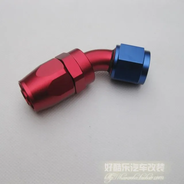 AN10 45Degree Reusable Hose Ends(GBE0209-4510,High quality aluminum oil cooler hose fitting
AN10 45Degree Reusable Hose Ends(GBE0209-4510,High quality aluminum oil cooler hose fitting