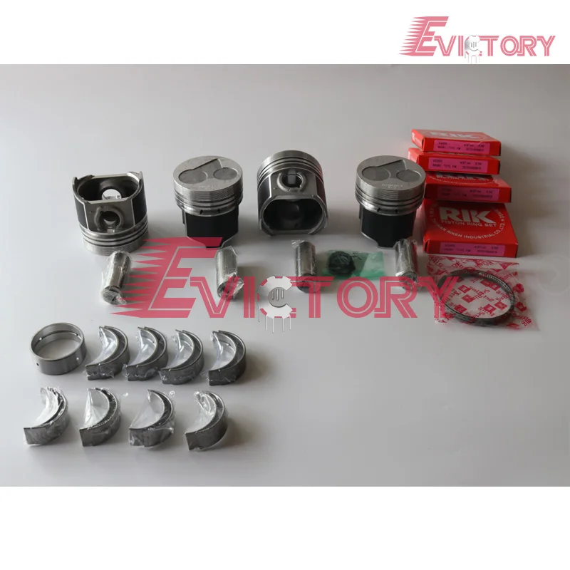 For Kubota Oversize V2203 V2203M piston +0.50 and piston ring +0.50 crankshaft & con rod bearing cylinder head gasket
For Kubota Oversize V2203 V2203M piston +0.50 and piston ring +0.50 crankshaft & con rod bearing cylinder head gasket