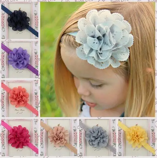 YH439 Band Hollow Wave Edge Chiffon Flower Head Infant Baby Girls Elastic Hair Band Hair Bands Color
YH439 Band Hollow Wave Edge Chiffon Flower Head Infant Baby Girls Elastic Hair Band Hair Bands Color
