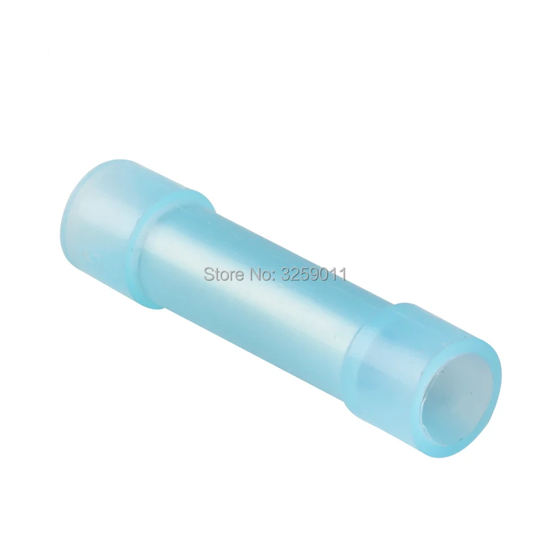 100PCS BNYF2 Long Full Insulating Middle Joint nylon 16-14 AWG 27A Insulated Butt Connector Electrical Wire Terminal block Blue
100PCS BNYF2 Long Full Insulating Middle Joint nylon 16-14 AWG 27A Insulated Butt Connector Electrical Wire Terminal block Blue