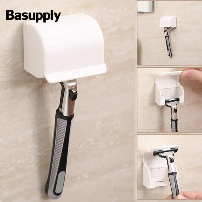 Новинка бритва Basupply, 1 шт., настенная Бритва для ванной комнаты, держатель для бритвы, стойка для бритвы, аксессуары для ванной комнаты
Новинка бритва Basupply, 1 шт., настенная Бритва для ванной комнаты, держатель для бритвы, стойка для бритвы, аксессуары для ванной комнаты
