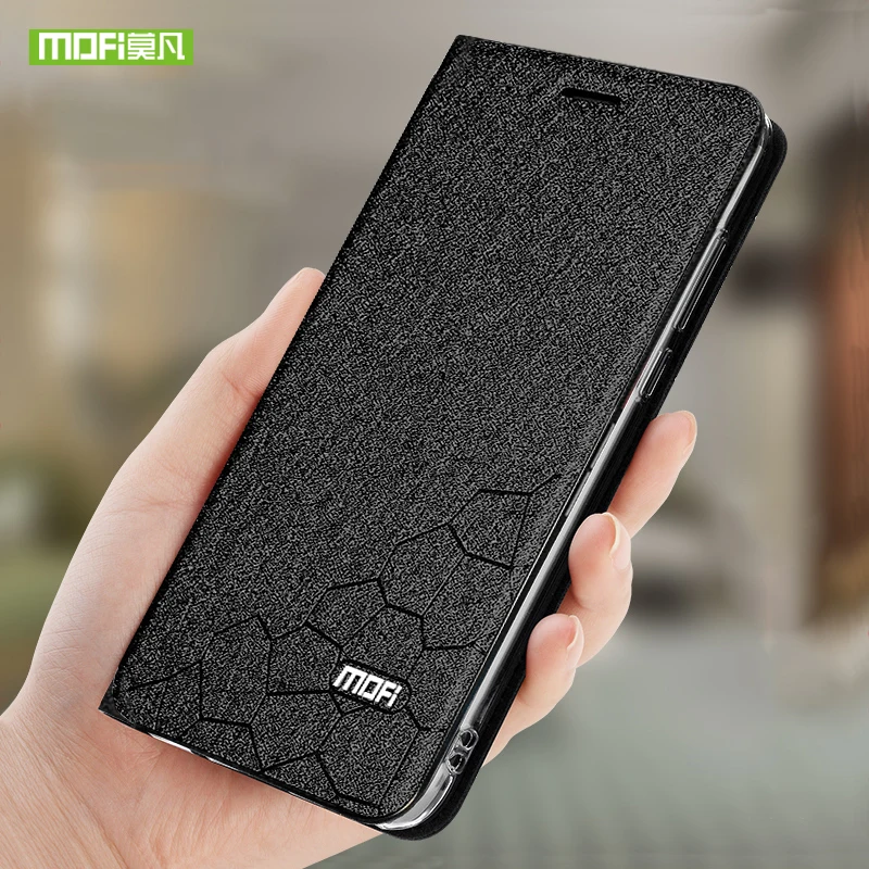 Mofi умный чехол для телефона Xiaomi Redmi Note 5 Чехол s TPU кожаный флип силиконовый 360
