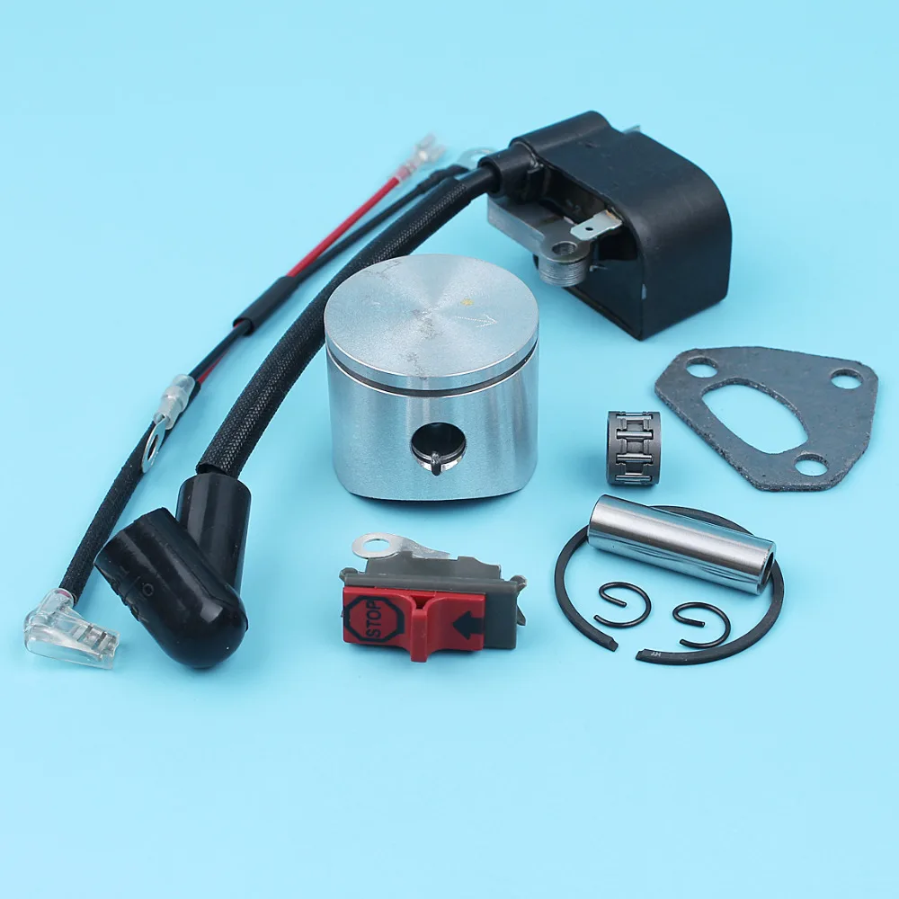 40mm Piston Pin Ring Kit Ignition Coil Kit For Husqvarna 41 141 142 Poulan 2500 2600 PP255 Chainsaw # 530069454
40mm Piston Pin Ring Kit Ignition Coil Kit For Husqvarna 41 141 142 Poulan 2500 2600 PP255 Chainsaw # 530069454