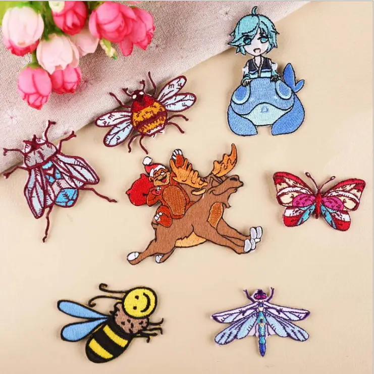 New arrival 10 pcs Animals Embroidered patches iron on Jeans coat tshirt bag shoe hat decor repair Motif emblem accessory diy
New arrival 10 pcs Animals Embroidered patches iron on Jeans coat tshirt bag shoe hat decor repair Motif emblem accessory diy