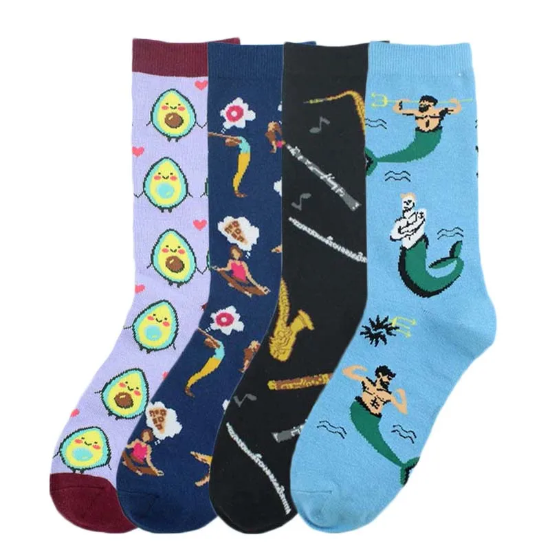 WPLOIKJD Harajuku Funny Happy Cute Cartoon Personality Women Socks Fruits Avocado Colorful Fashion Creative Calcetines Skarpetki
WPLOIKJD Harajuku Funny Happy Cute Cartoon Personality Women Socks Fruits Avocado Colorful Fashion Creative Calcetines Skarpetki