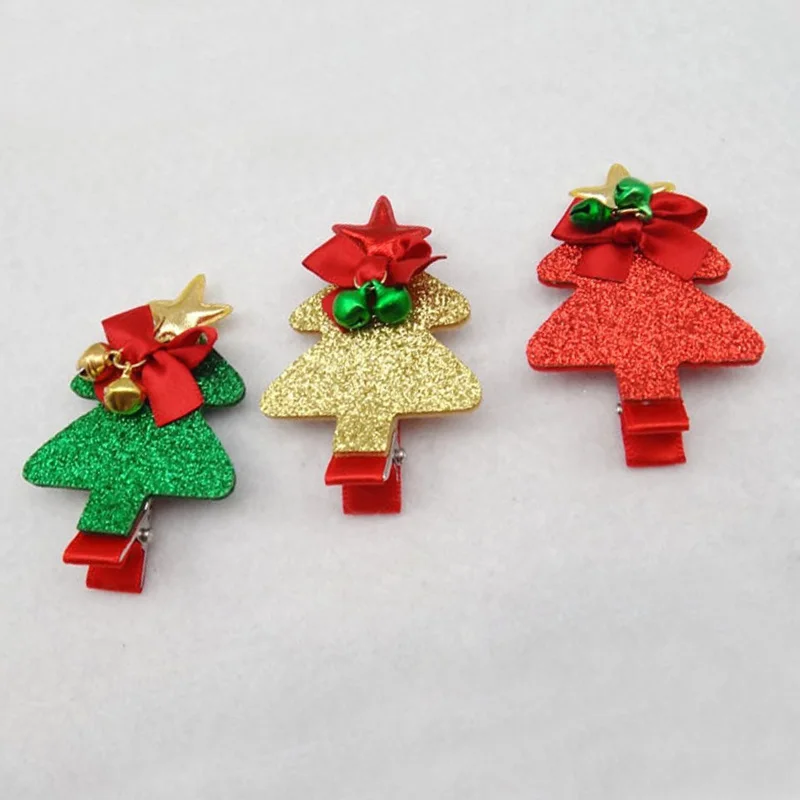 Fashion Glitter Christmas Tree Alligator Hair Clips Wholesale Girls Hair Accessories
Fashion Glitter Christmas Tree Alligator Hair Clips Wholesale Girls Hair Accessories