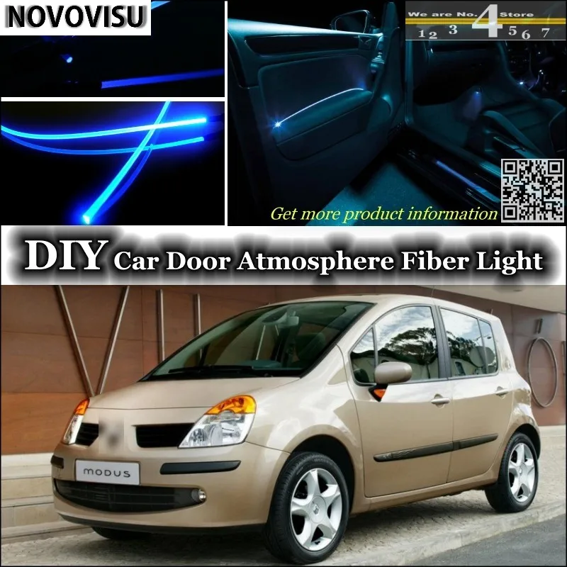 NOVOVISU For Renault Modus 2004~2012 interior Ambient Light Atmosphere Fiber Optic Band Lights Inside Door Panel illumination
NOVOVISU For Renault Modus 2004~2012 interior Ambient Light Atmosphere Fiber Optic Band Lights Inside Door Panel illumination