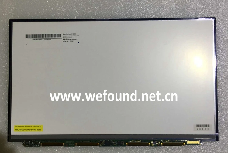 100% оригинальный экран для ноутбука 13,1 дюйма B131RW02 V0 V.0 1600*900, полностью протестирован
100% оригинальный экран для ноутбука 13,1 дюйма B131RW02 V0 V.0 1600*900, полностью протестирован