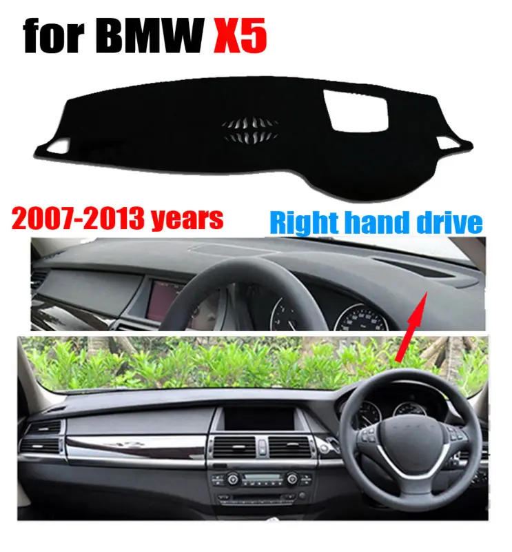 Чехлы для приборной панели автомобиля BMW X5 высокая конфигурация 2007-2013 коврик с