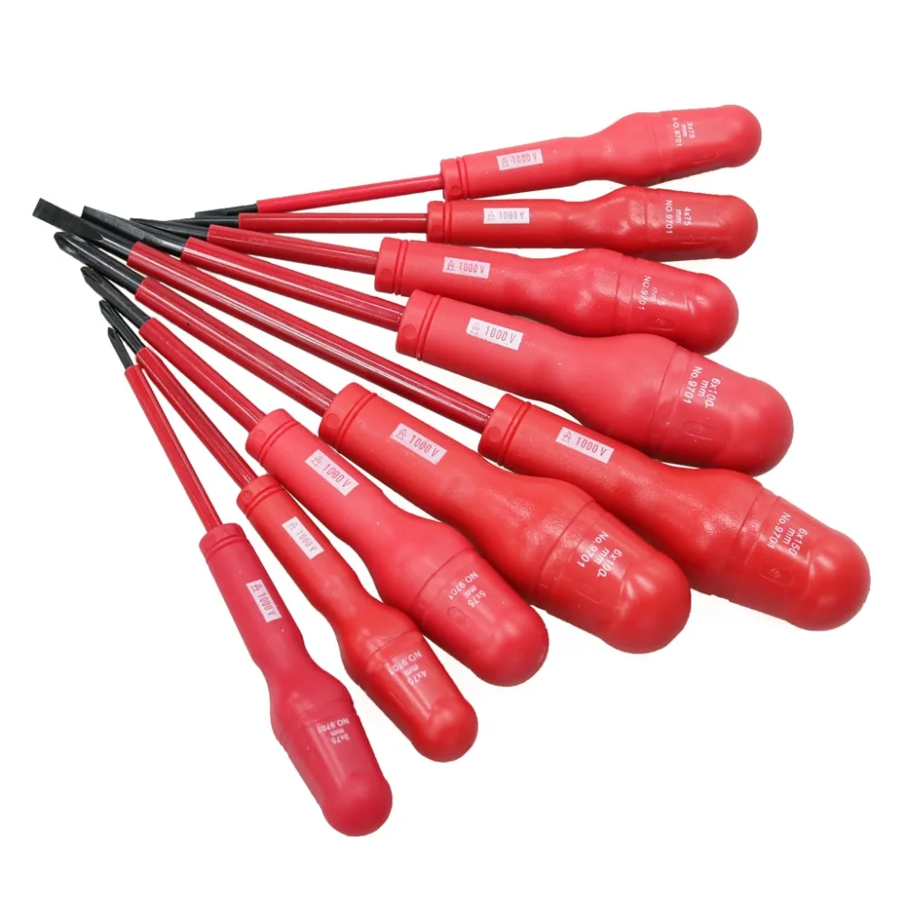6/7/9Pcs Cr-V Magnetic Screwdriver Set Slotted Phillips Insulated Screwdriver Head Mini Screw Drive Multi Electrician Hand Tool
6/7/9Pcs Cr-V Magnetic Screwdriver Set Slotted Phillips Insulated Screwdriver Head Mini Screw Drive Multi Electrician Hand Tool
