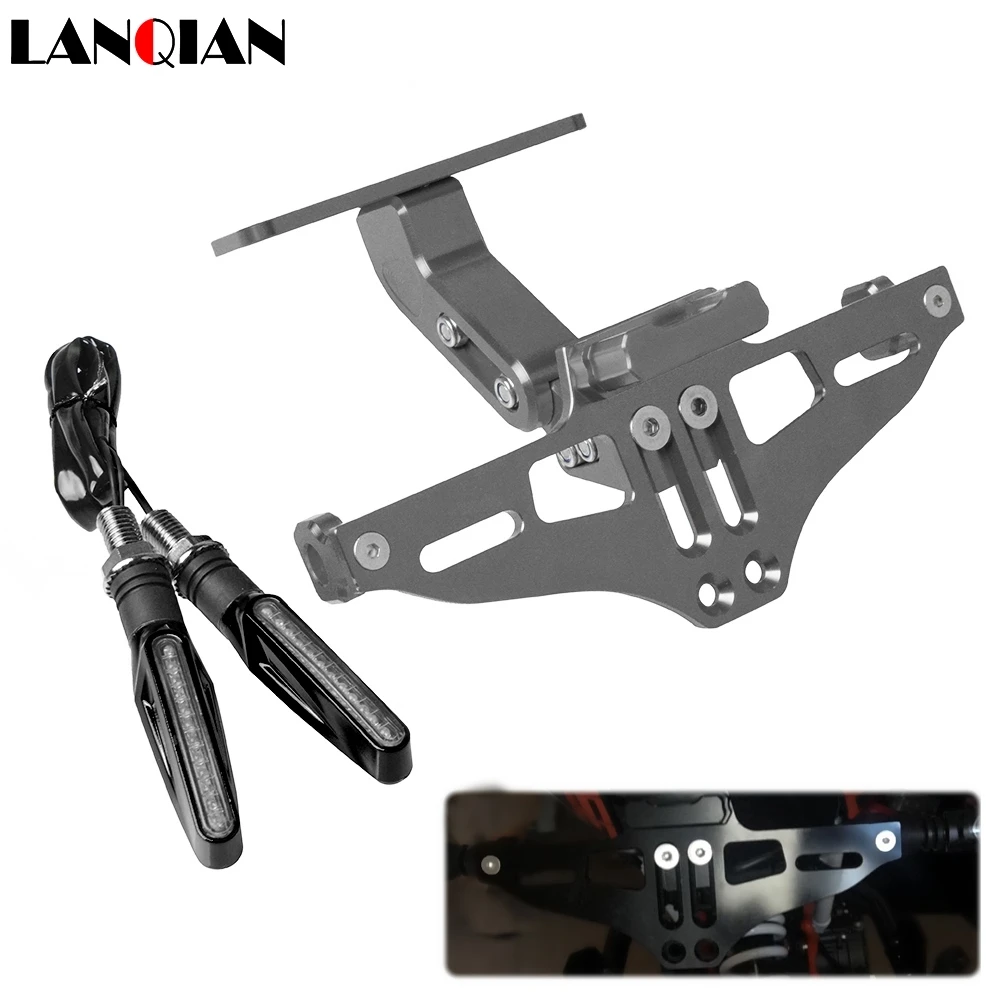 Universal Motorcycle License Plate Bracket Holder For Honda CBR125R CBR300R CB300F GROM/MSX125 CBR500R CB500F GROM MSX125
Universal Motorcycle License Plate Bracket Holder For Honda CBR125R CBR300R CB300F GROM/MSX125 CBR500R CB500F GROM MSX125