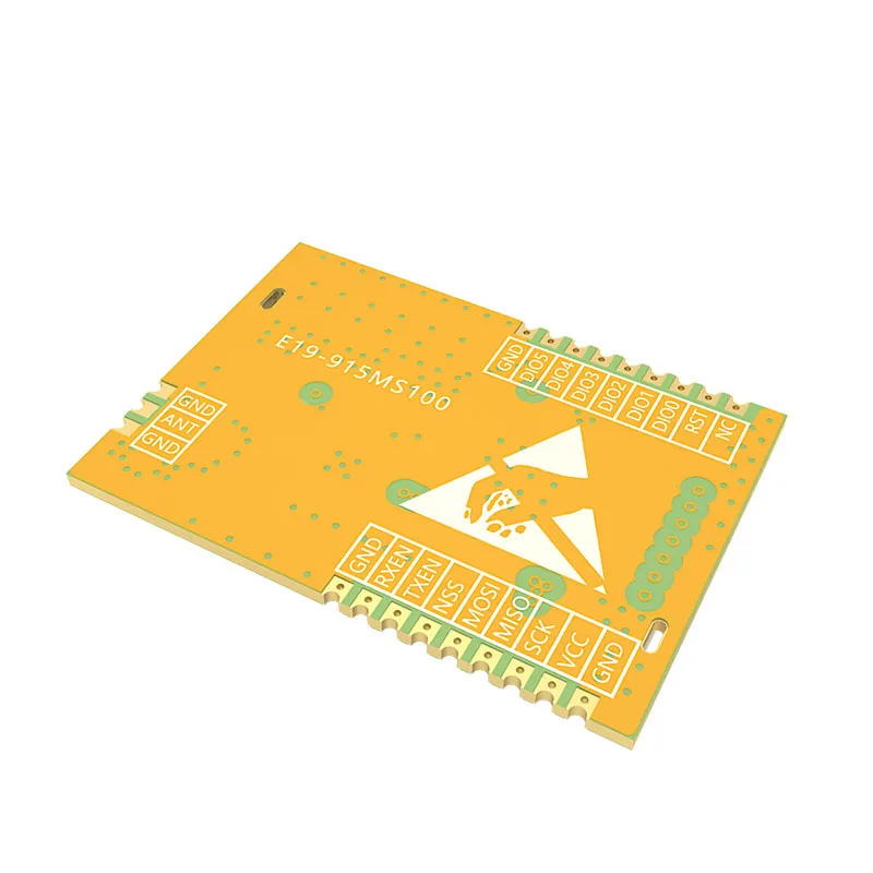 SX1276 LORAWAN 915MHZ ebyte Wireless Module SPI Interface Transceiver E19-915M20S SMD LoRa Spread spectrum technology
SX1276 LORAWAN 915MHZ ebyte Wireless Module SPI Interface Transceiver E19-915M20S SMD LoRa Spread spectrum technology