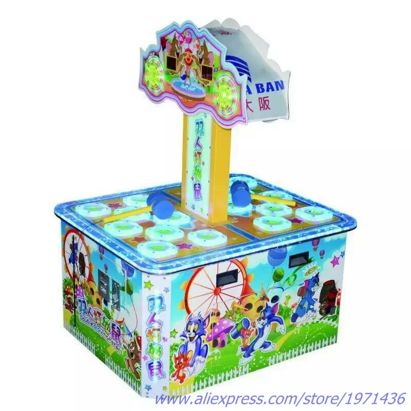 Amusement Equipment Token Coin Operated Hammer Hitting Rats Mouse Game Machine For Kids | Спорт и развлечения