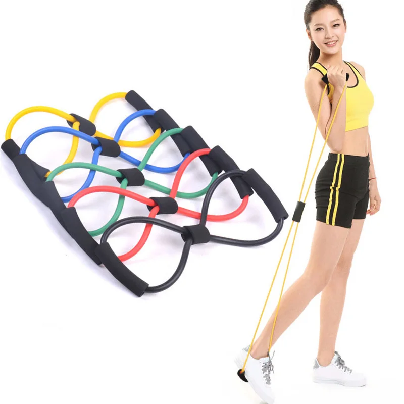 8 Shaped Elastic Rubber Loop Pull Rope Sports Rubber Bands Tension Chest Harness Expander Band Yoga Pilates Fitness Belt
8 Shaped Elastic Rubber Loop Pull Rope Sports Rubber Bands Tension Chest Harness Expander Band Yoga Pilates Fitness Belt