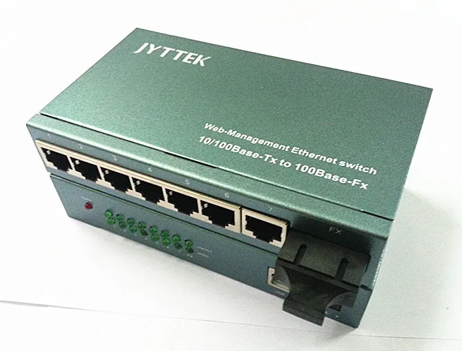 Волоконный медиаконвертер, 1 волокно и 7 UTP портов, 7 RJ45 + 1 волокно 7 RJ45 + 1(1*9) порт, с одним режимом, одним волокном 20 км
Волоконный медиаконвертер, 1 волокно и 7 UTP портов, 7 RJ45 + 1 волокно 7 RJ45 + 1(1*9) порт, с одним режимом, одним волокном 20 км