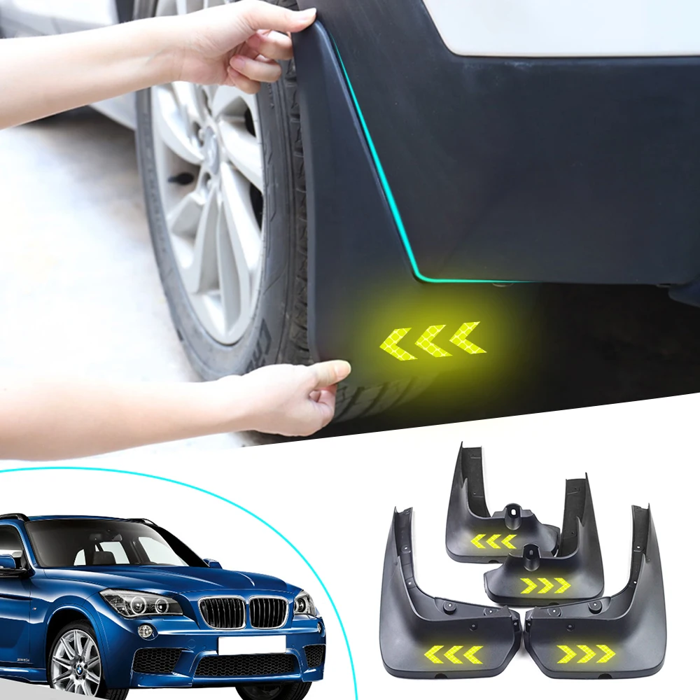 Mud Flaps For BMW X1 E84 2010 2011 2012-2015 Fender Splash Guards Mudguards Safety Reflective Warning Mudflaps Car Accessories
Mud Flaps For BMW X1 E84 2010 2011 2012-2015 Fender Splash Guards Mudguards Safety Reflective Warning Mudflaps Car Accessories