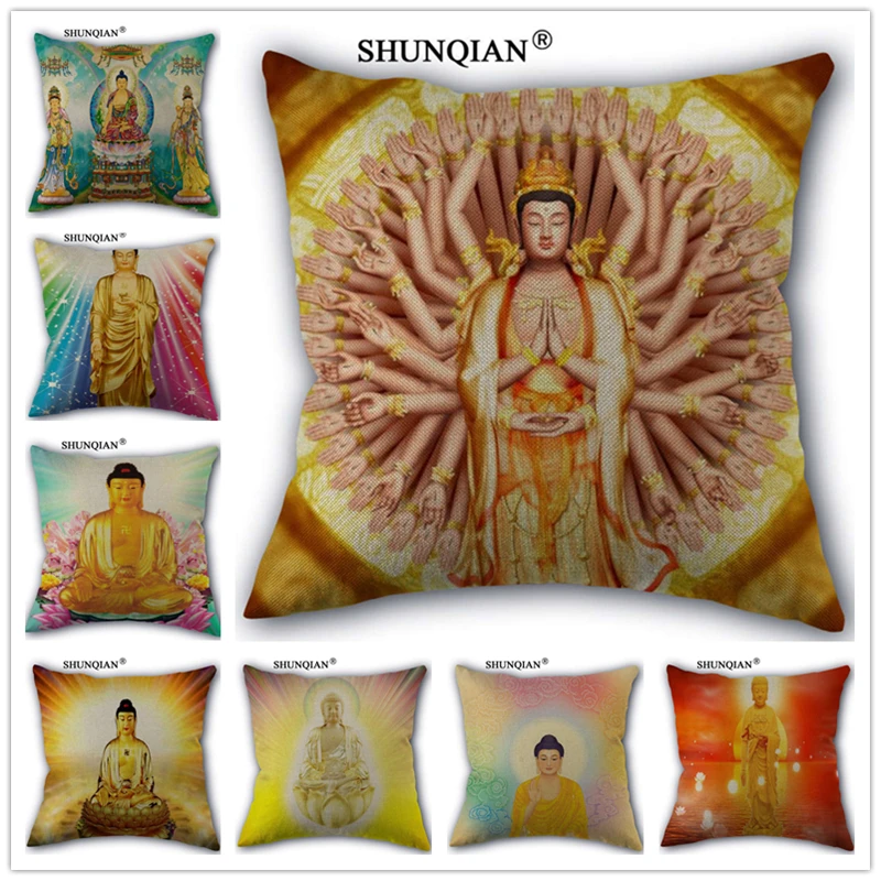 Linen Cotton Buddha color background Pillow Cover Custom Print Home Decorative Pillows Cases 45x45cm one side WZ51617
Linen Cotton Buddha color background Pillow Cover Custom Print Home Decorative Pillows Cases 45x45cm one side WZ51617
