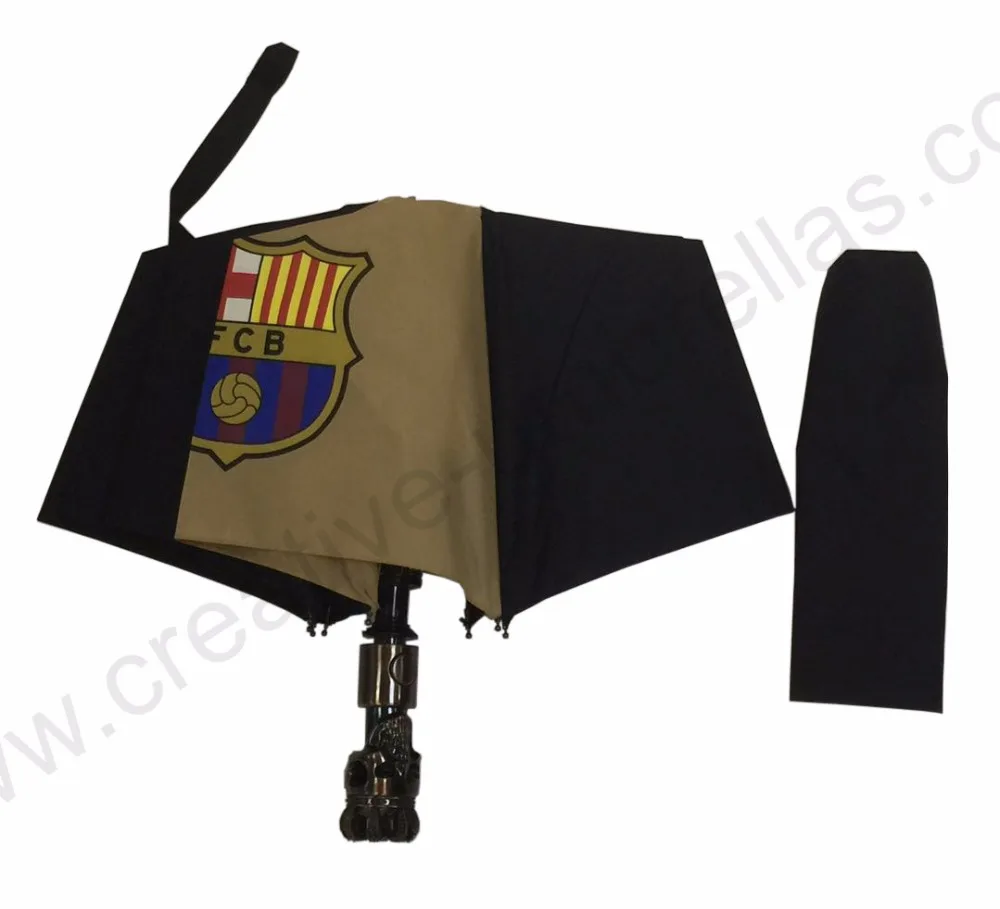 Customized mass cargo Oem Ex-factory three fold manual windproof promotion umbrella anti-rust advertising football club parasol
Customized mass cargo Oem Ex-factory three fold manual windproof promotion umbrella anti-rust advertising football club parasol