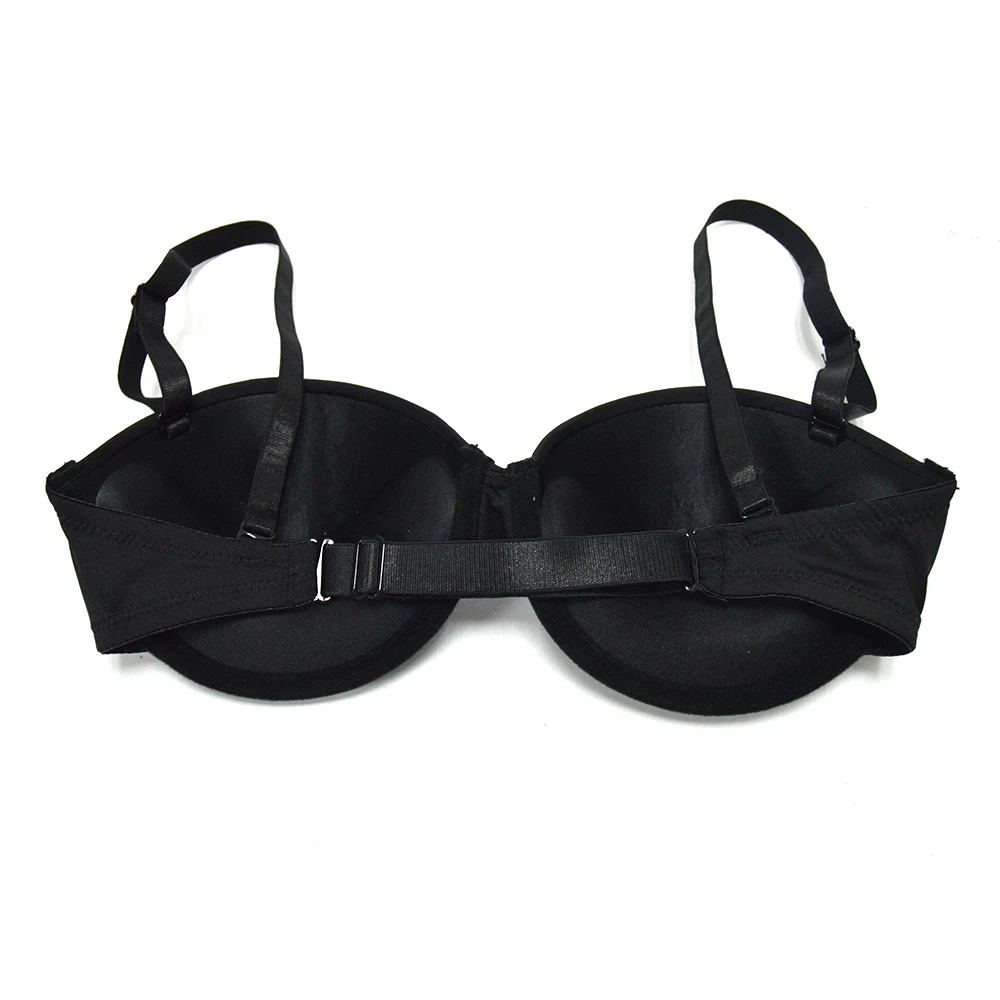 Women Bras Top Sexy Brassiere Lingerie Comfortable Black Fashion New 70 75 80 85 90 A B C D Push Up Adjusted Straps Bralette | Женская