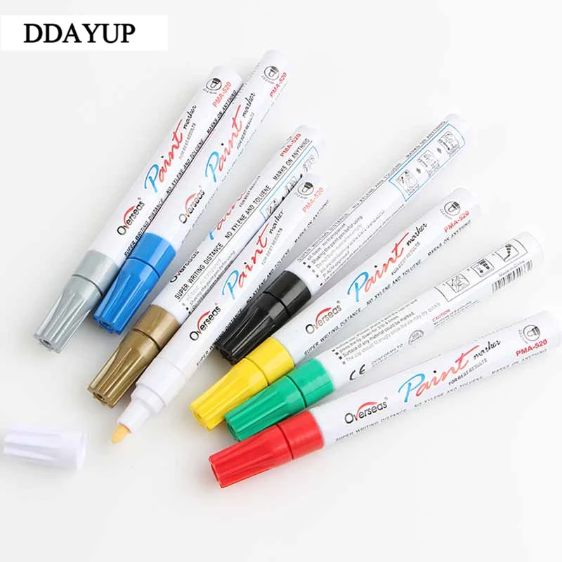 8 Colors Paint pen graffiti Tire Repair Art Accessories Marker Paintbrush Pen Stationery Office School Supplies
8 Colors Paint pen graffiti Tire Repair Art Accessories Marker Paintbrush Pen Stationery Office School Supplies