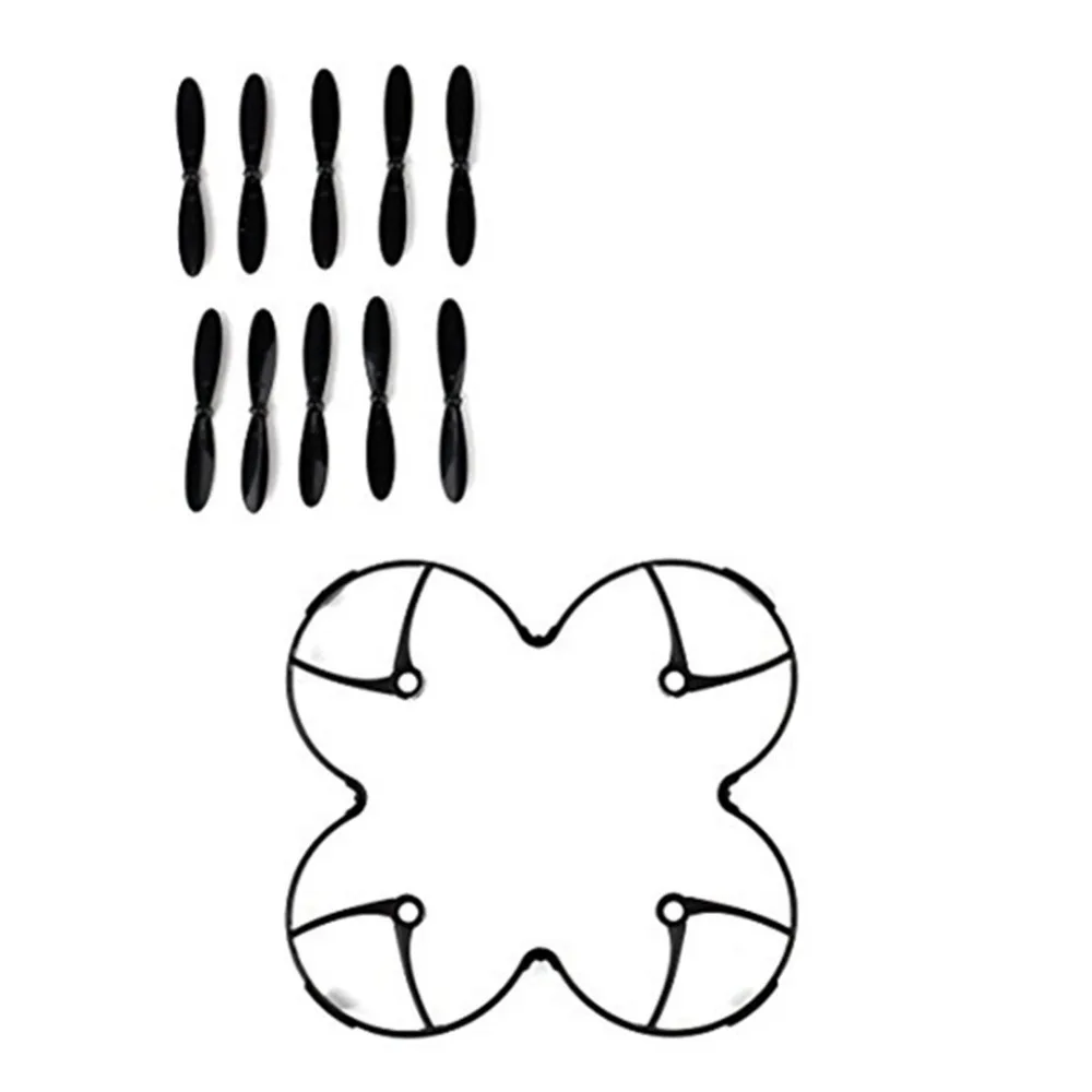 1pcs Black Propeller Blade Protection Guard Cover Frame + 10pcs Black Propeller Blades Props For Hubsan X4 H107L RC Quadcopter
1pcs Black Propeller Blade Protection Guard Cover Frame + 10pcs Black Propeller Blades Props For Hubsan X4 H107L RC Quadcopter