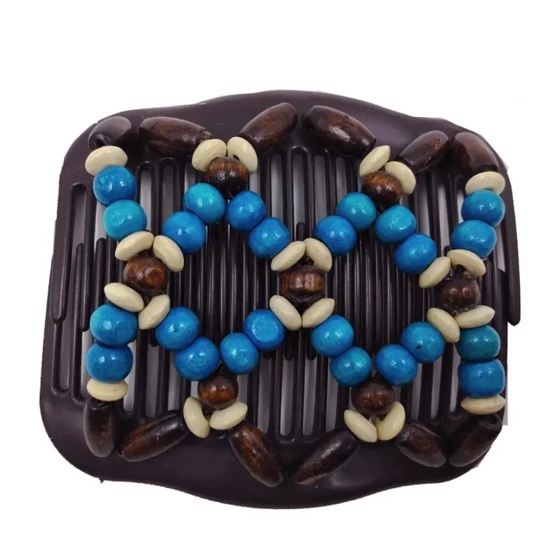 6pcs/set Women Styling Hairpin Hair Clip Device Elastic Wooden Beads Double Combs Magic Headwear Decor Charming Dating Travel P
6pcs/set Women Styling Hairpin Hair Clip Device Elastic Wooden Beads Double Combs Magic Headwear Decor Charming Dating Travel P