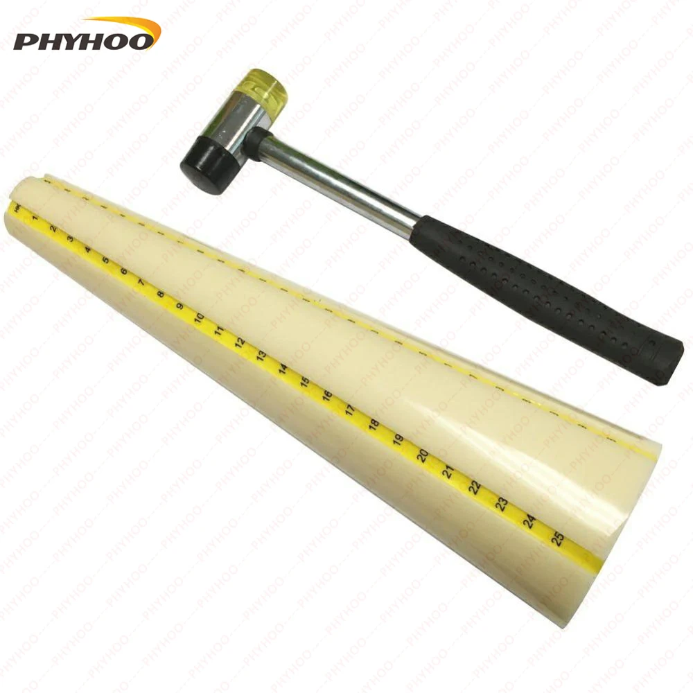 Plastic Round Bracelet Sizing Bangle Mandrel and Rubber Hammer Wire Wrapping Tool
Plastic Round Bracelet Sizing Bangle Mandrel and Rubber Hammer Wire Wrapping Tool