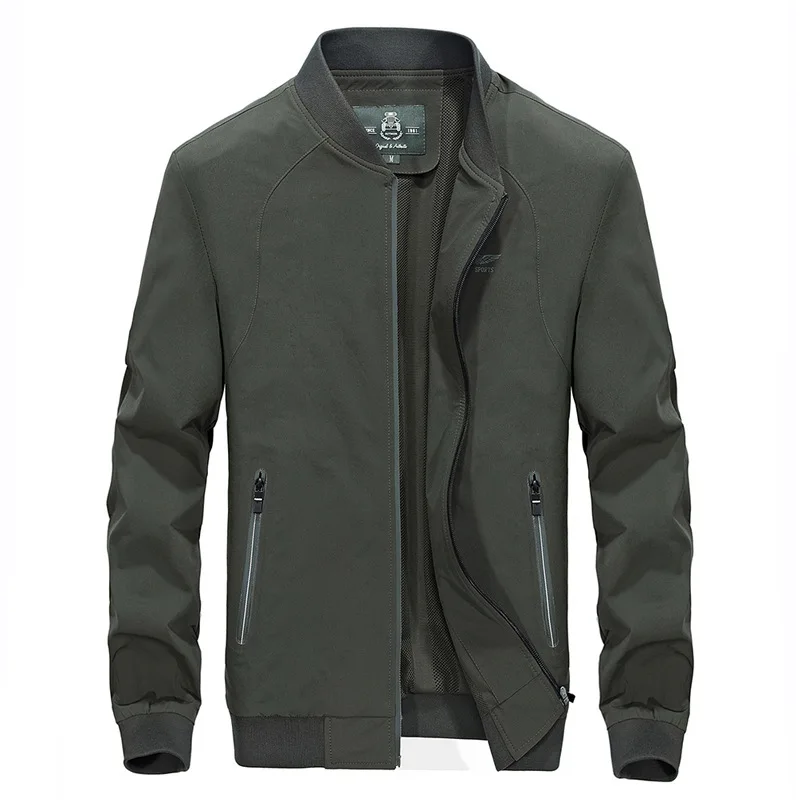 New Fashion Autumn Spring Military Bomber Jacket Men Casual Coat Baseball Jacket Stand Collar Male Clothing Plus Size 4XL
New Fashion Autumn Spring Military Bomber Jacket Men Casual Coat Baseball Jacket Stand Collar Male Clothing Plus Size 4XL
