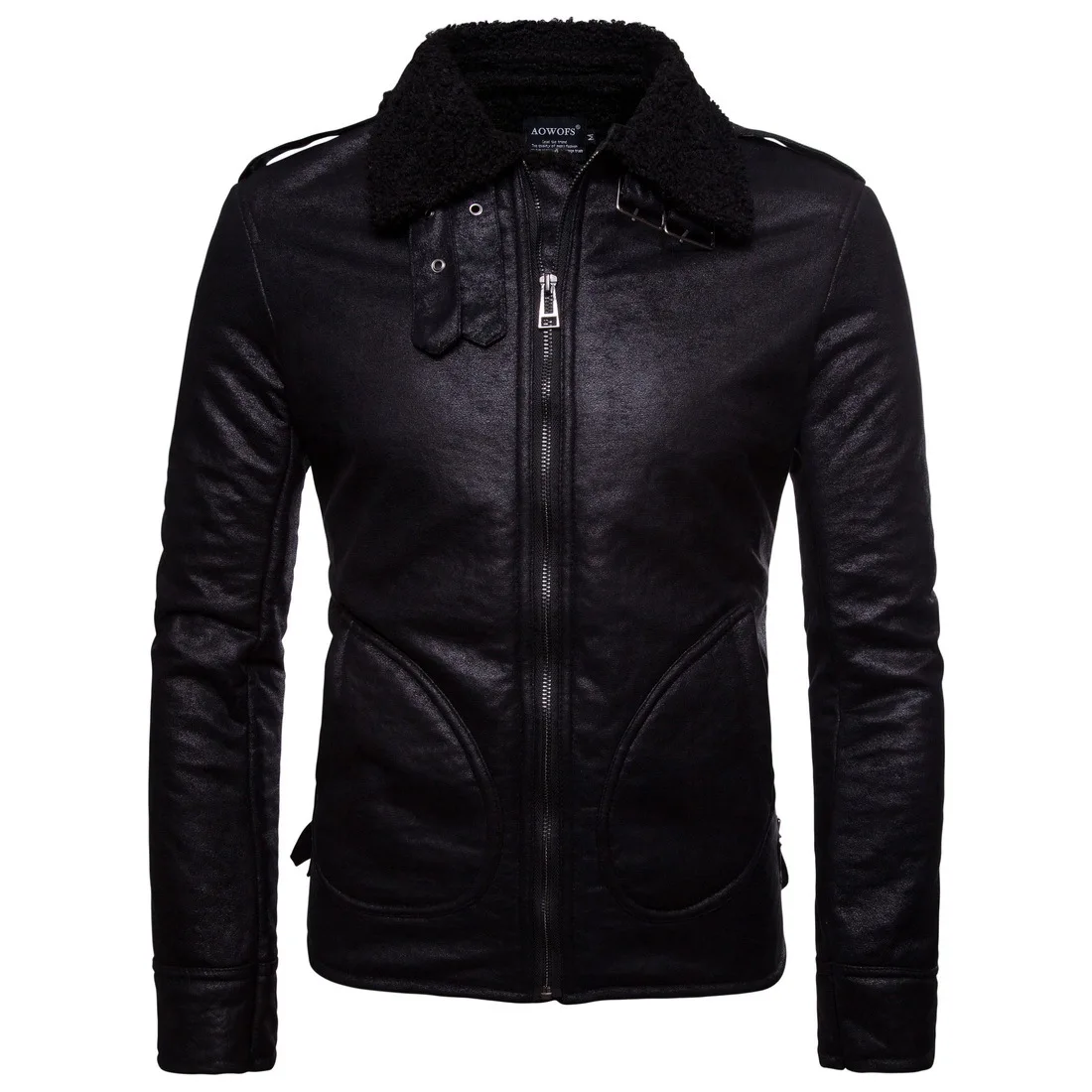 2018 Winter Plus Size Shearling Coats Men Fashon PU Leather Jacket Fur Lined Long Sleeve Solid Black Gothic Rock Streetwear
2018 Winter Plus Size Shearling Coats Men Fashon PU Leather Jacket Fur Lined Long Sleeve Solid Black Gothic Rock Streetwear