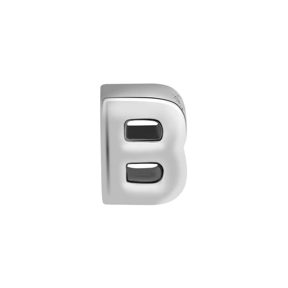 CKK 925 Sterling Silver Letter B Charm Beads Original Fashion Jewelry Making Fits For Bracelets & Bangle
CKK 925 Sterling Silver Letter B Charm Beads Original Fashion Jewelry Making Fits For Bracelets & Bangle