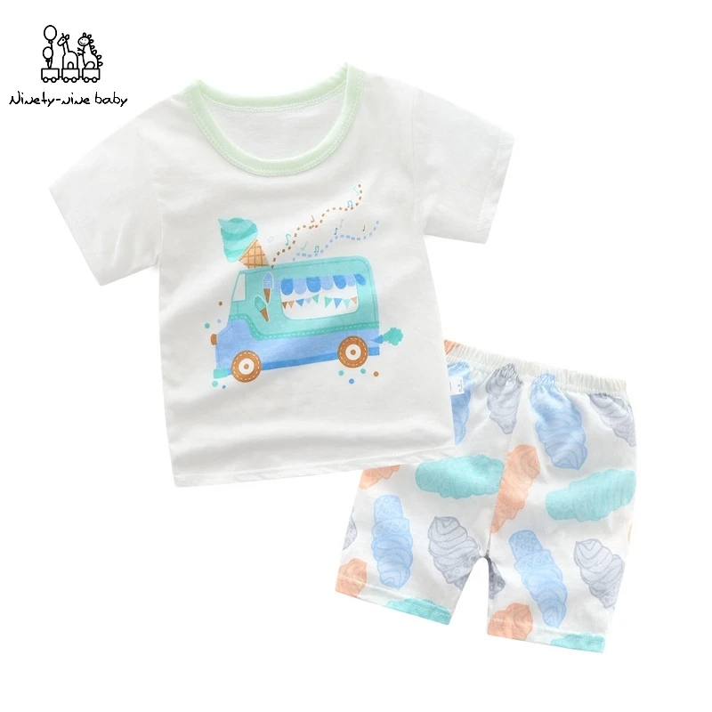 Summer Children's T-Shirt Set Cotton Cartoon Animal Car Boys Girls Shorts Children's Casual Clothes Set
Summer Children's T-Shirt Set Cotton Cartoon Animal Car Boys Girls Shorts Children's Casual Clothes Set