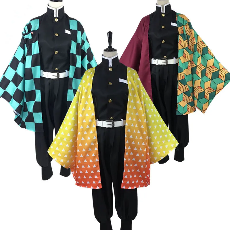 Halloween New 2019 Anime Demon Slayer: Kimetsu no Yaiba Cos Tomioka Giyuu Agatsuma Zenitsu Kamado Tanjirou Cosplay Costume
Halloween New 2019 Anime Demon Slayer: Kimetsu no Yaiba Cos Tomioka Giyuu Agatsuma Zenitsu Kamado Tanjirou Cosplay Costume