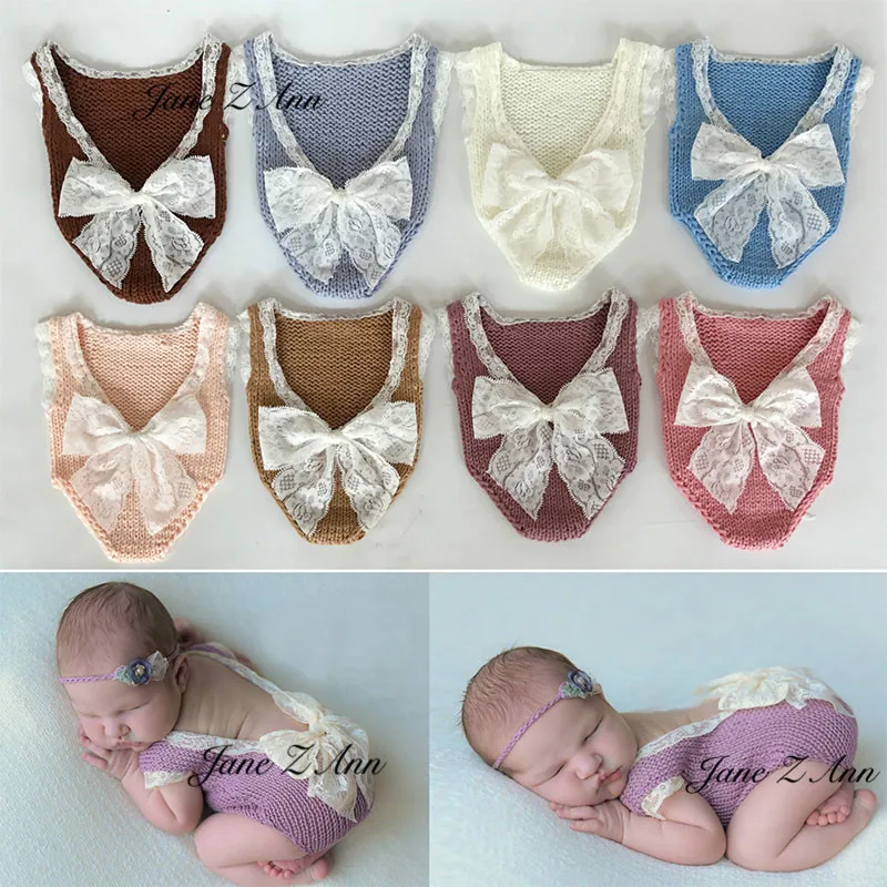 Jane Z Ann 0-1M Baby Girls Lace bodysuit Newborn Photography Props Crochet Baby Costumes Lace Bowknot Infant Outfit
Jane Z Ann 0-1M Baby Girls Lace bodysuit Newborn Photography Props Crochet Baby Costumes Lace Bowknot Infant Outfit