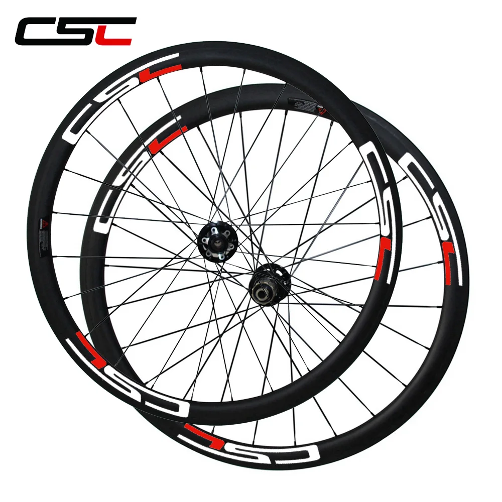 CSC 23mm Width 38mm clincher cyclocross wheel Disc brake carbon bike wheelset Novatec D791SB/D792SB hub
CSC 23mm Width 38mm clincher cyclocross wheel Disc brake carbon bike wheelset Novatec D791SB/D792SB hub