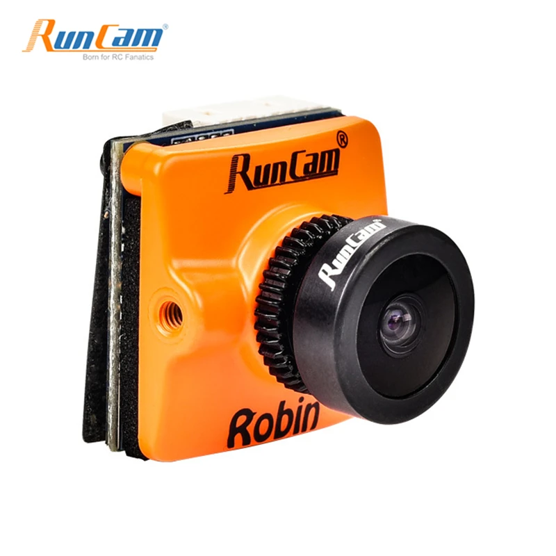 RunCam Robin FPV Camera 700TVL 4:3 1/3" 120dB WDR CMOS Image Sensor 1.8mm 2.1mm Lens for FPV Racing Drone
RunCam Robin FPV Camera 700TVL 4:3 1/3" 120dB WDR CMOS Image Sensor 1.8mm 2.1mm Lens for FPV Racing Drone