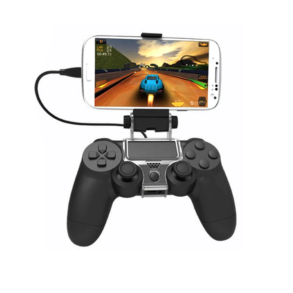 Adjustable Mount Holder Stand PS4 Wireless Controller Cell Mobile Phone Clip Holder with USB for PS4 Slim / PS4 PRO
Adjustable Mount Holder Stand PS4 Wireless Controller Cell Mobile Phone Clip Holder with USB for PS4 Slim / PS4 PRO