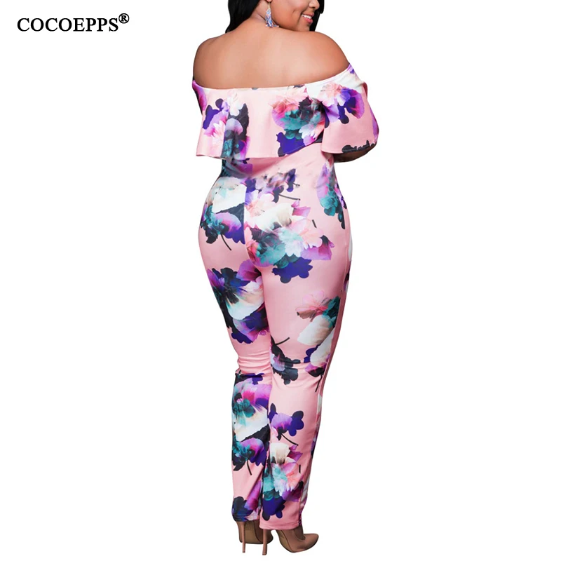 2019 Summer Women Floral Printed Bodycon Jumpsuit S-4XL Plus Size Off Shoulder Jumpsuits Beach Rompers Bodysuit Women Clothing
2019 Summer Women Floral Printed Bodycon Jumpsuit S-4XL Plus Size Off Shoulder Jumpsuits Beach Rompers Bodysuit Women Clothing