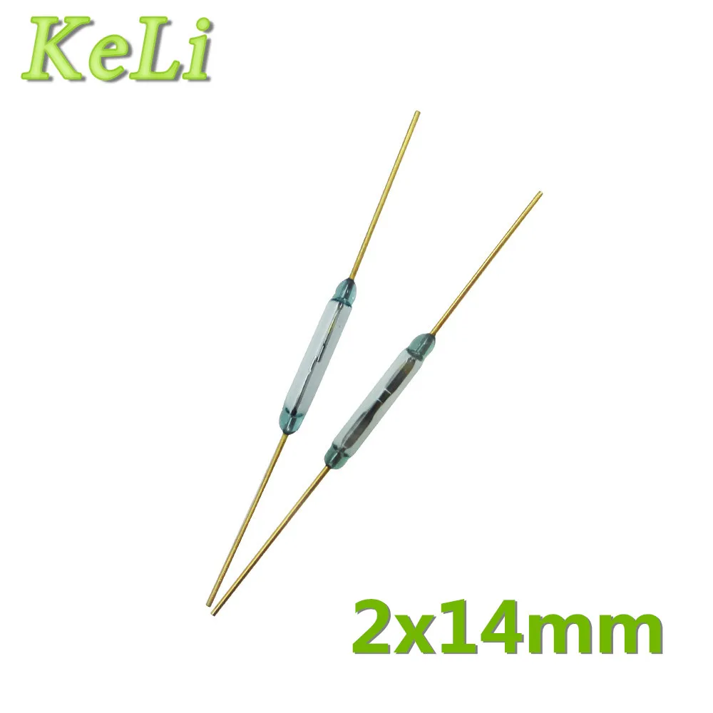 50PCS/LOT Reed Switch 2x14mm MKA14103 MKA-14103 GLASS Green normally open Low Voltage
50PCS/LOT Reed Switch 2x14mm MKA14103 MKA-14103 GLASS Green normally open Low Voltage