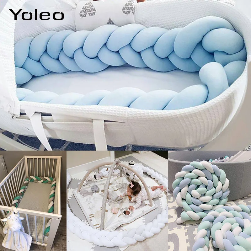 1M/2M Baby Bed Bumper Newborn Baby Cot Bumper Long Knotted Braid Pillow Baby Bed Bumper Knot Crib Bumper Infant Baby Room Decor
1M/2M Baby Bed Bumper Newborn Baby Cot Bumper Long Knotted Braid Pillow Baby Bed Bumper Knot Crib Bumper Infant Baby Room Decor
