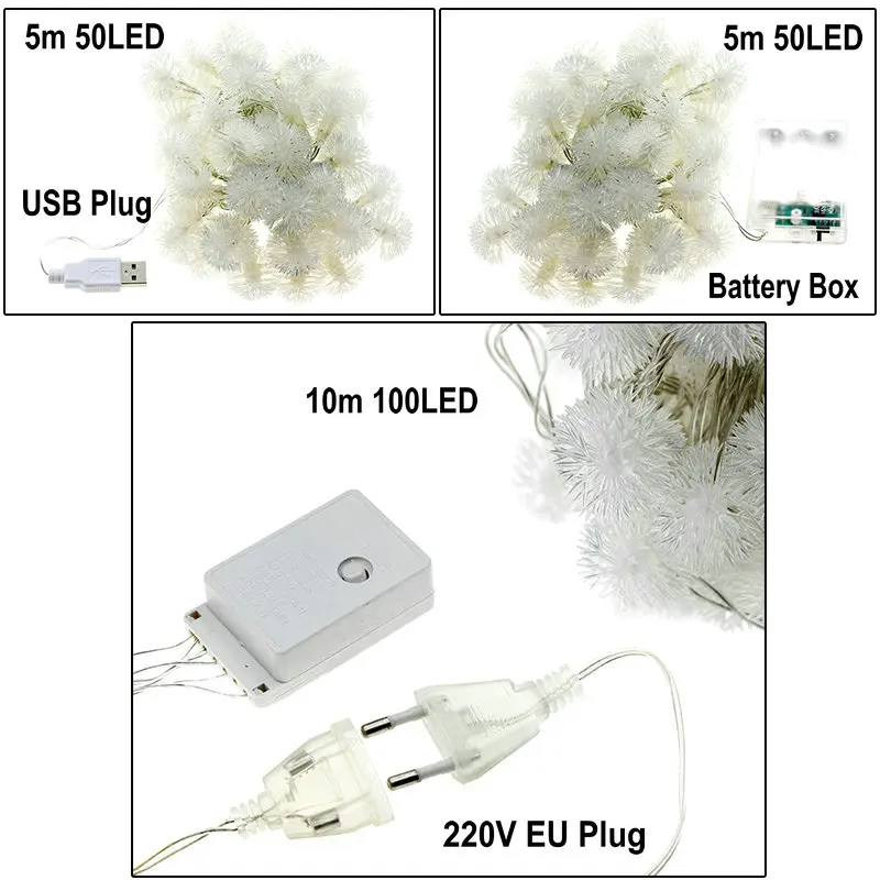 Puffer Ball LED String Lights AC 220V / Battery Box / USB 5V New Year Garlands Cristmas Outdoor Indoor Decoration
Puffer Ball LED String Lights AC 220V / Battery Box / USB 5V New Year Garlands Cristmas Outdoor Indoor Decoration