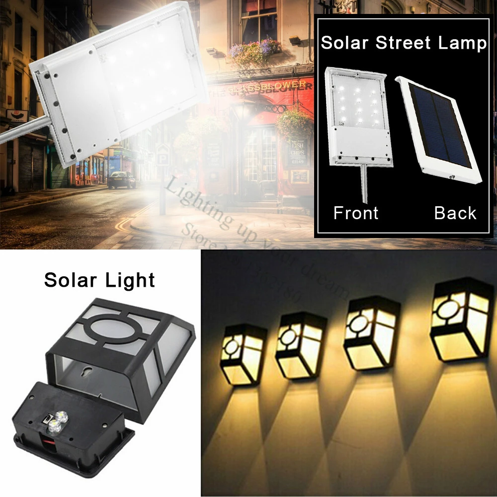 COMBANITION Solar Panel LED Street Light + waterproof solar wall lamps ABS Emergency Lamp Security light Solar Outdoor Garden
COMBANITION Solar Panel LED Street Light + waterproof solar wall lamps ABS Emergency Lamp Security light Solar Outdoor Garden