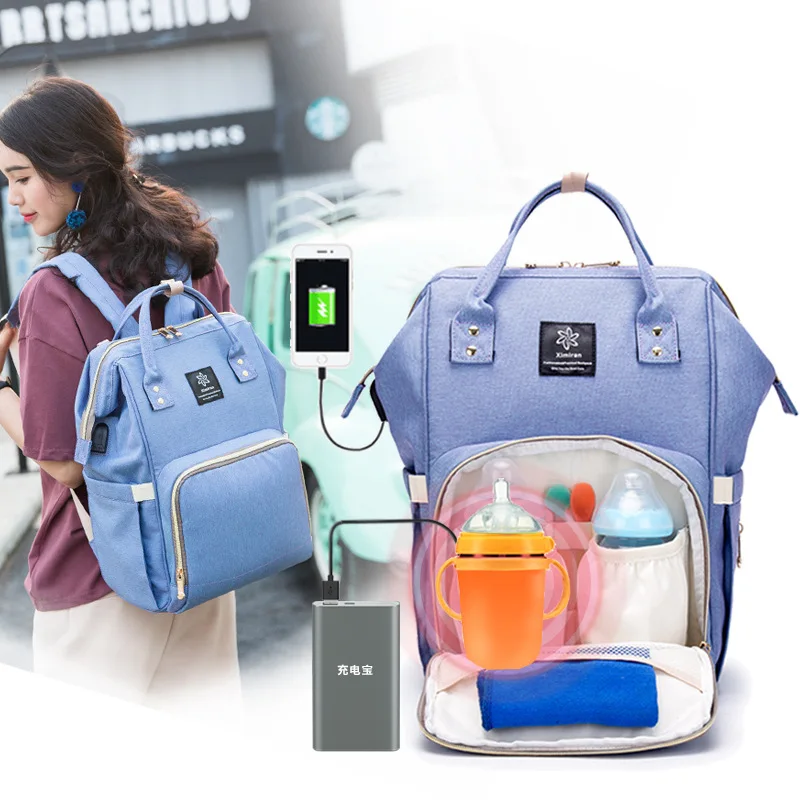 2020 new Mummy bag multi-function waterproof backpack backpack maternal mother package for delivery
2020 new Mummy bag multi-function waterproof backpack backpack maternal mother package for delivery