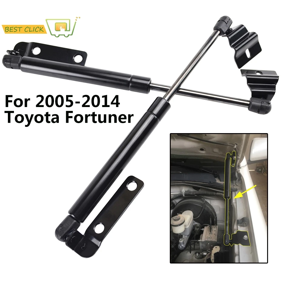 Передняя крышка капота для Toyota Hilux Fortuner стойки демпфер 2005 2014 ударный стержень 2010